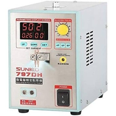 SUNKKO 797DH Foot Pedal DeskTop Spot Welding Machine +70B Welder Pen US Plug 110V - Görsu Elektronik