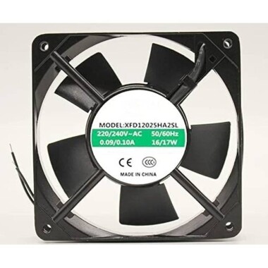 120x120x25mm 220V 16W Double Ball Cooling Fan - Görsu Elektronik
