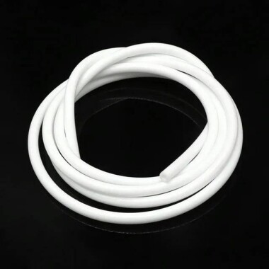1Meter White Silicone Tube Flexible Rubber Hose Drink Water Pipe Food Grade Connector ID 5mm X 7mm OD - Görsu Elektronik