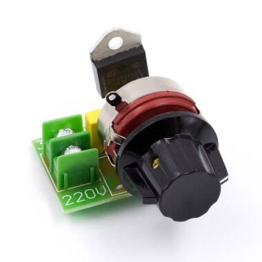 3000W Thyristor SCR Voltage Regulator Temperature Dimmer for Speed/Light - Görsu Elektronik