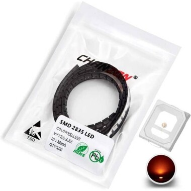 3014 0.2W SMD LED Yellow - Görsu Elektronik