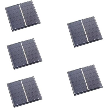 3V 400MA Polycrystalline Drop Solar Panel Size:110x92mm - Görsu Elektronik