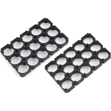 3x5 18650 Battery Holder With 18.5mm Bore Diameter - Görsu Elektronik