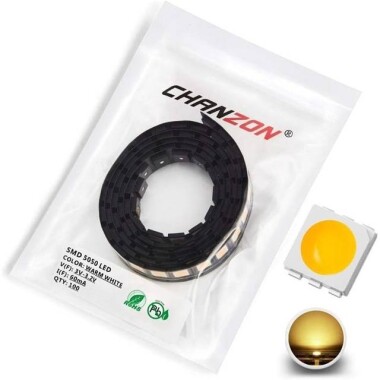 5050 SMD LED 15-18LM Warm White - Görsu Elektronik