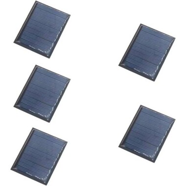 5V 175MA Glue Drop Polycrystalline Solar Panel Size:98x63mm - Görsu Elektronik