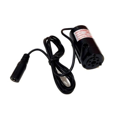 5V Black Mute Sounds Mini Submersible Pump With DC5.5 - Görsu Elektronik