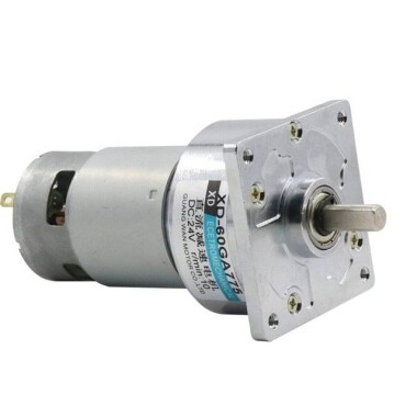 60GA775 DC12V 100RPM DC Reduction Motor - Görsu Elektronik