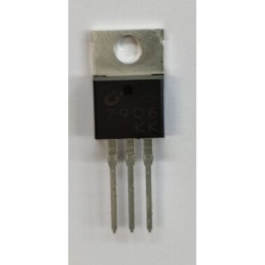 7906 TO-220 6V 1.5A Linear Voltage Regulator - Görsu Elektronik