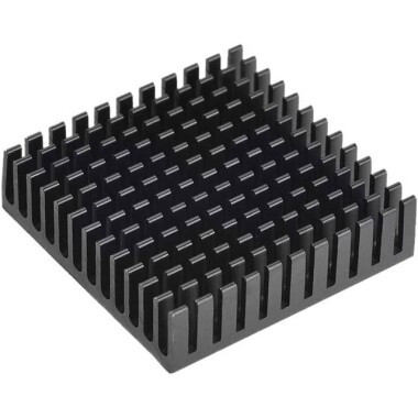 Aluminum Heatsink Without Thermal Tape Size:40x40x10mm - Görsu Elektronik