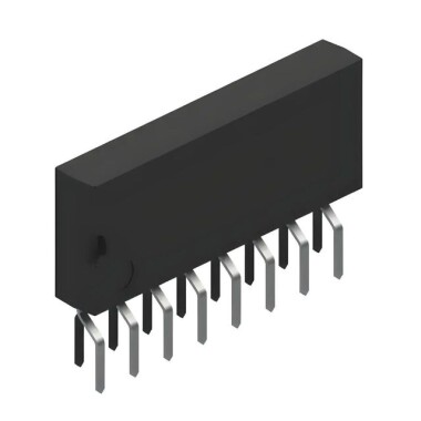 BA5104A SIP-16 Amplifier Integrated Circuit IC Part - Görsu Elektronik