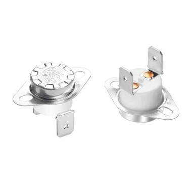 Bakelite KSD301 130 Degree Normally Closed NC Temperature Controlled Switch Thermostat 250V 10A Temperature Control - Görsu Elektronik