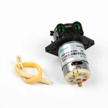 Black 24V BPT Tube Liquid Pump ID:3mm-OD:5mm- 19-100 mL/Min - Görsu Elektronik