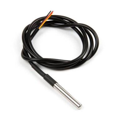 DS18B20 IP67 Waterproof Digital Thermal Probe 1Meter with Low Quality Chip - Görsu Elektronik