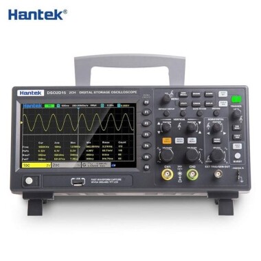 Hantek DSO2C10 100Mhz 2CH Digital Storage Oscilloscope US Plug - Görsu Elektronik