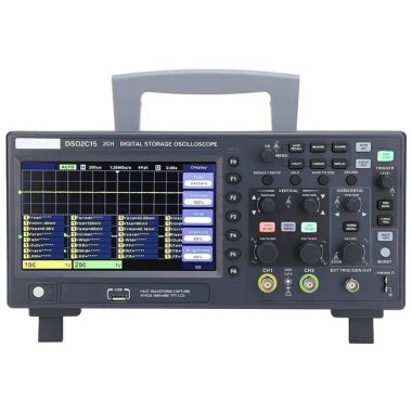 Hantek DSO2C15 150Mhz 2CH Digital Storage Oscilloscope UK Plug - Görsu Elektronik