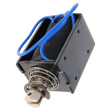 JF-1578B DC24V 5KG10mm Push-Pull Permeable Electromagnet Lock - Görsu Elektronik