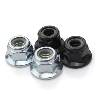 M8 Black Hexagonal Nylon Nut - Görsu Elektronik