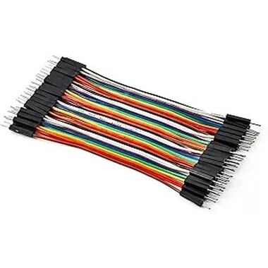 Male to Male Dupont Line 40 Pin 10cm 24AWG - Görsu Elektronik