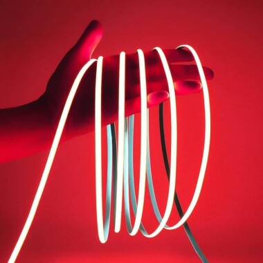 Non-Waterproof Red 3014 12V SMD LED Strip 90 LED/Meter Flexible 5M/Roll - Görsu Elektronik