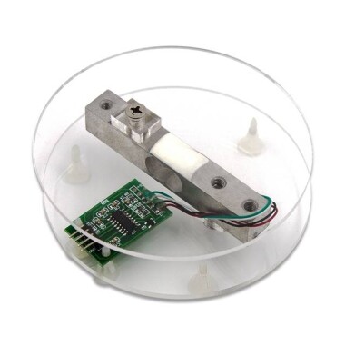 Pressure Sensor 5Kg + HX711AD Module + 4P DuPont Wire + Shell Weighing Electronic Weighing Sensor Kit - Görsu Elektronik