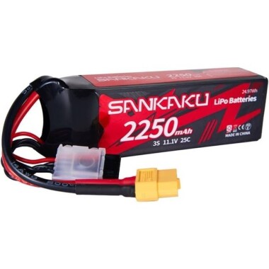 RED 2600MAH 3S 11.1V 25C High Power High Quality Model Airplane LIPO Battery XT60 Female - Görsu Elektronik
