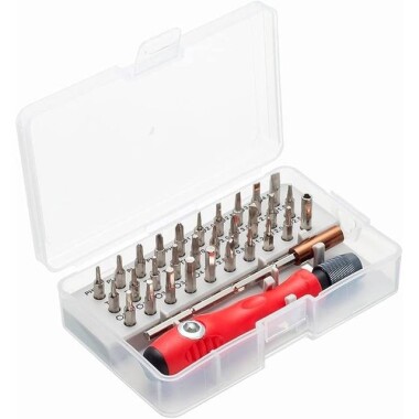 Red 32 in 1 Multi-Purpose Precision Screwdriver Set - Görsu Elektronik