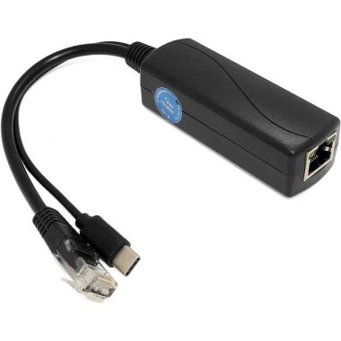 SDAPO DC5.5x2.1mm 100M PoE Splitter 48V To 5V 3A - Görsu Elektronik