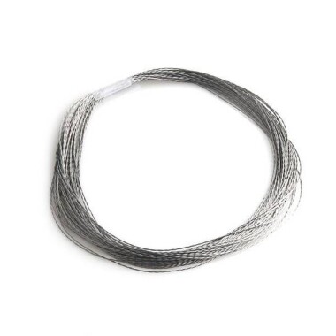 Stainless Steel Conductive Thread Wire for Wearable Lilypad 1Meter - Görsu Elektronik
