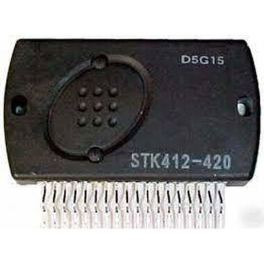 STK412-420 Audio Power Amplifier Integrated Circuit IC Part - SANYO