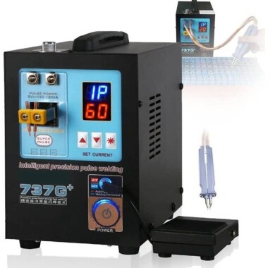 SUNKKO 737G Dual Pulse Dual Display Battery Spot Welding Machine AU Plug 220V - Görsu Elektronik