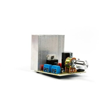 TDA7377 Power Amplifier Board - 2.0 Double Channel Noiseless Amplifier Module - DC 12V Straight Current High Power - Görsu Elektronik