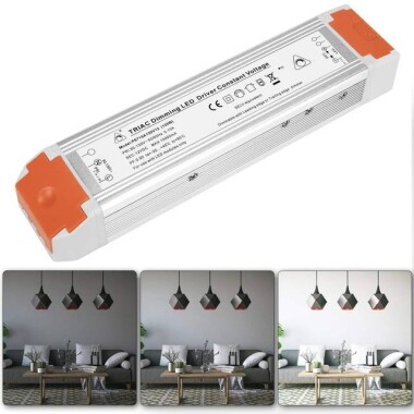 TG100W 12V Led SCR Indoor Dimming Power Supply Size: 232x49x30mm - Görsu Elektronik