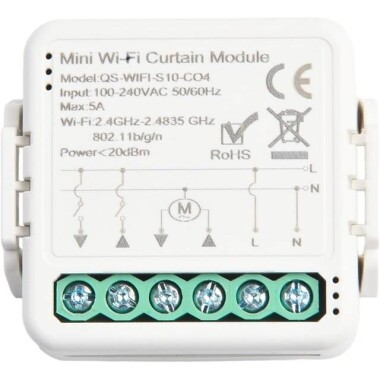 Tuya Wifi Curtain Switch Module Original Packing Two Types Of Printing Are Distributed Randomly Size: 59x53x28cm - Görsu Elektronik