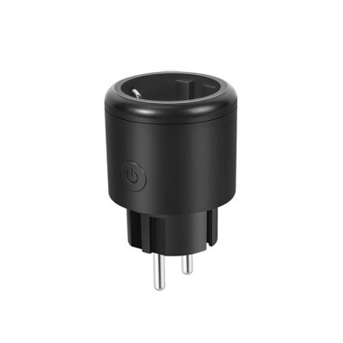 Tuya Wifi Smart Socket Remote Timing Voice Switch EU Plug Power Monitoring 100-240V 16A For Alexa Size: 50x50x80mm - Görsu Elektronik