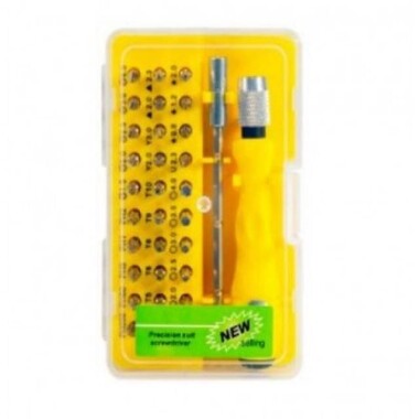 Yellow 32 in 1 Multi-Purpose Precision Screwdriver Set - Görsu Elektronik