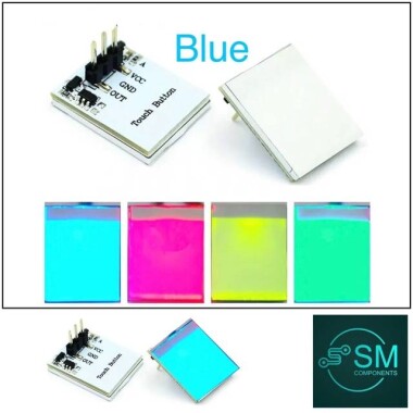 Yellow HTTM Series Capacitive Touch Switch Buttons Module 2.7V-6V - Görsu Elektronik