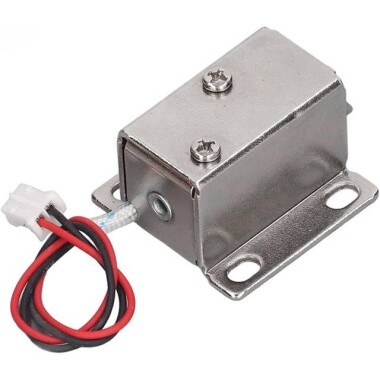 12V DC 0-8A 9-6W Elektromanyetik Kilit Aşağıya Doğru - Görsu Elektronik