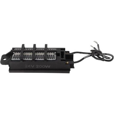 24V 100W İletken Tip Otomatik Termostat PTC Seramik Hava Isıtıcı 95x31x25mm - Görsu Elektronik