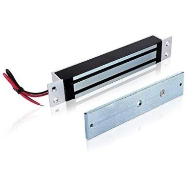 250KG 12V DC/ 500-600MA x2 Manyetik Kilitli Çift Kapı - Görsu Elektronik