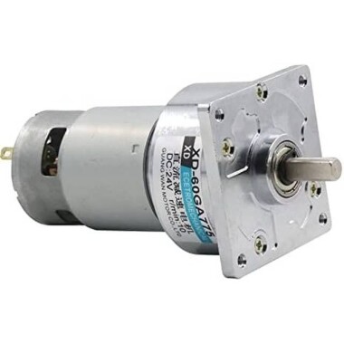 60GA775 DC 12V 50RPM DC Redüktörlü Motor - Görsu Elektronik