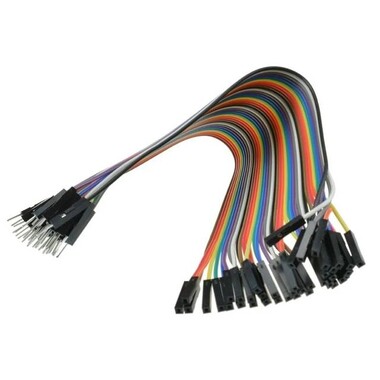 Dişi - Dişi Jumper Kablo 40 Pin 40cm 24AWG - Görsu Elektronik