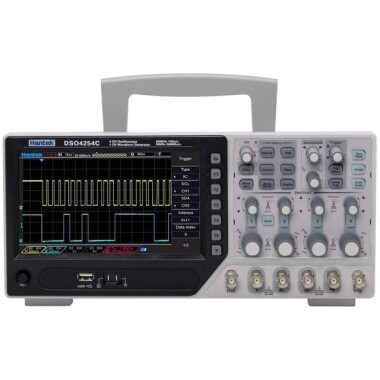 Hantek DSO4254C 250MHz 4CH Depolama Osiloskopu Sinyal Kaynağı EU Fişli - Görsu Elektronik