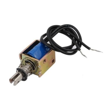 JF-0520B 12V DC 4N 10mm Geçirgen Elektromıknatıs Kilit - Görsu Elektronik