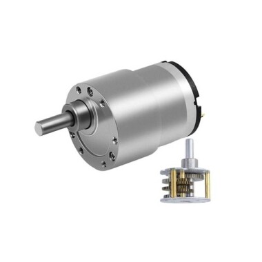 JGB37-520 DC 6V 107RPM Minyatür İleri ve Geri Fırçalı DC Hız Düşürücü Motor - Görsu Elektronik