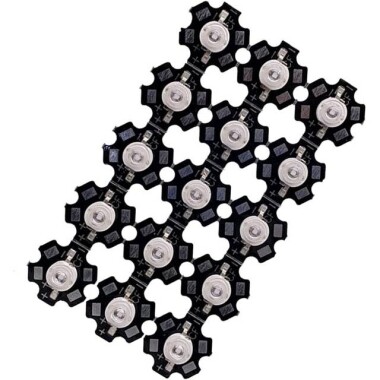 SMD 1W POWER LED Mor 380-385nm - Görsu Elektronik