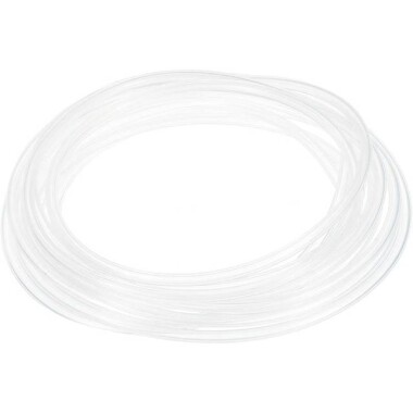 10 Metre Esnek Kauçuk Şeffaf Hortum - Silikon Tüp ID 1.6mm X 3.2mm OD - Görsu Elektronik