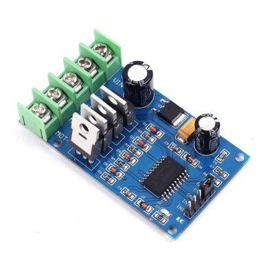 170W Yüksek Güçlü H-Köprü Motor Sürücü Modülü DC 5-30V Motor İçin NMOS Fren Görev Döngüsü 4 Harici NMOS Tüpü İki PWM Girişi - Görsu Elektronik