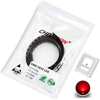 2835 0.2W Kırmızı SMD LED - Görsu Elektronik