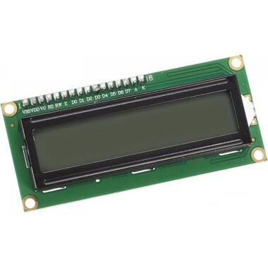 2x16 Lcd Ekran Gri 5V Arka Plansız - Görsu Elektronik