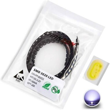 3020 Beyaz SMD LED - Görsu Elektronik